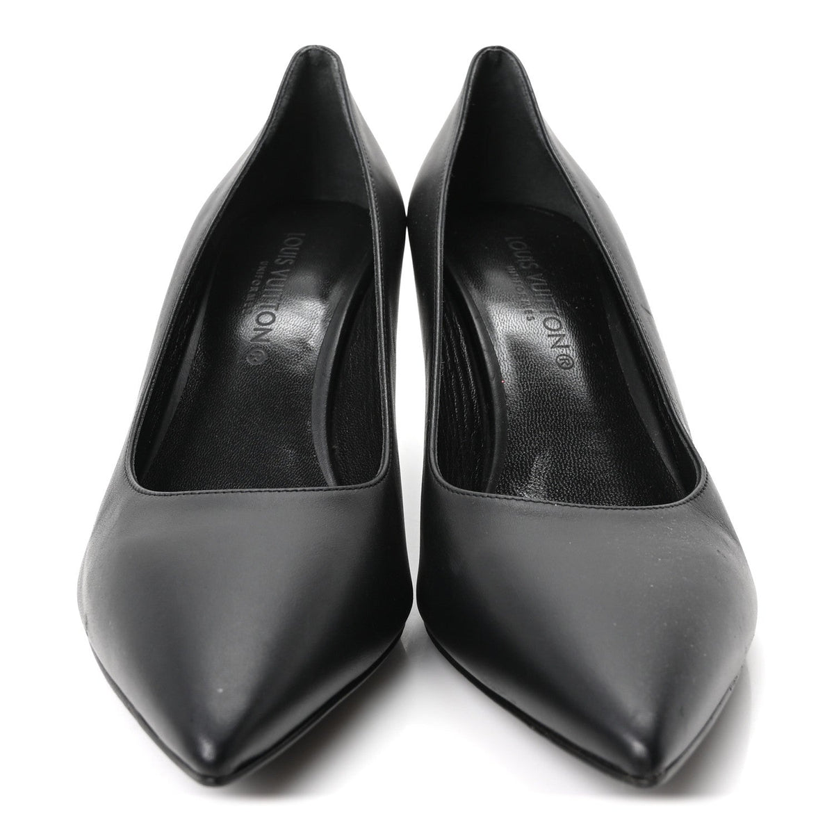 Calfskin Cherie Pumps 37.5 Black