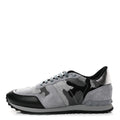 Mesh Suede Camouflage Mens Rockrunner Sneakers 44 Grey