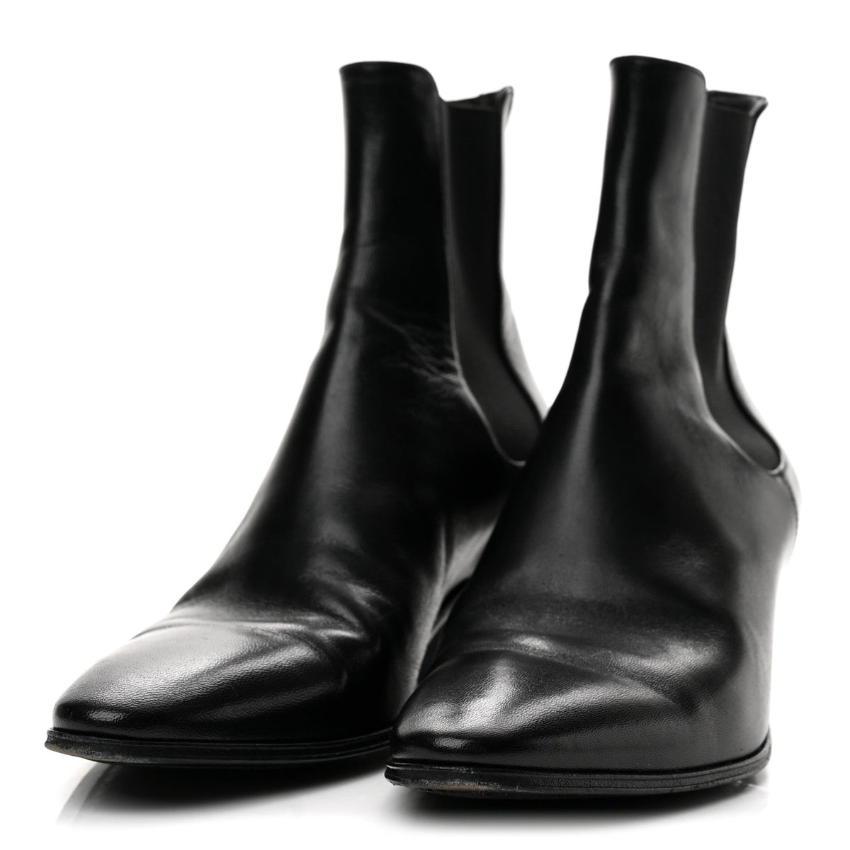Incrociato Muriel Vassili 60 Ankle Zip Boots 35 Black