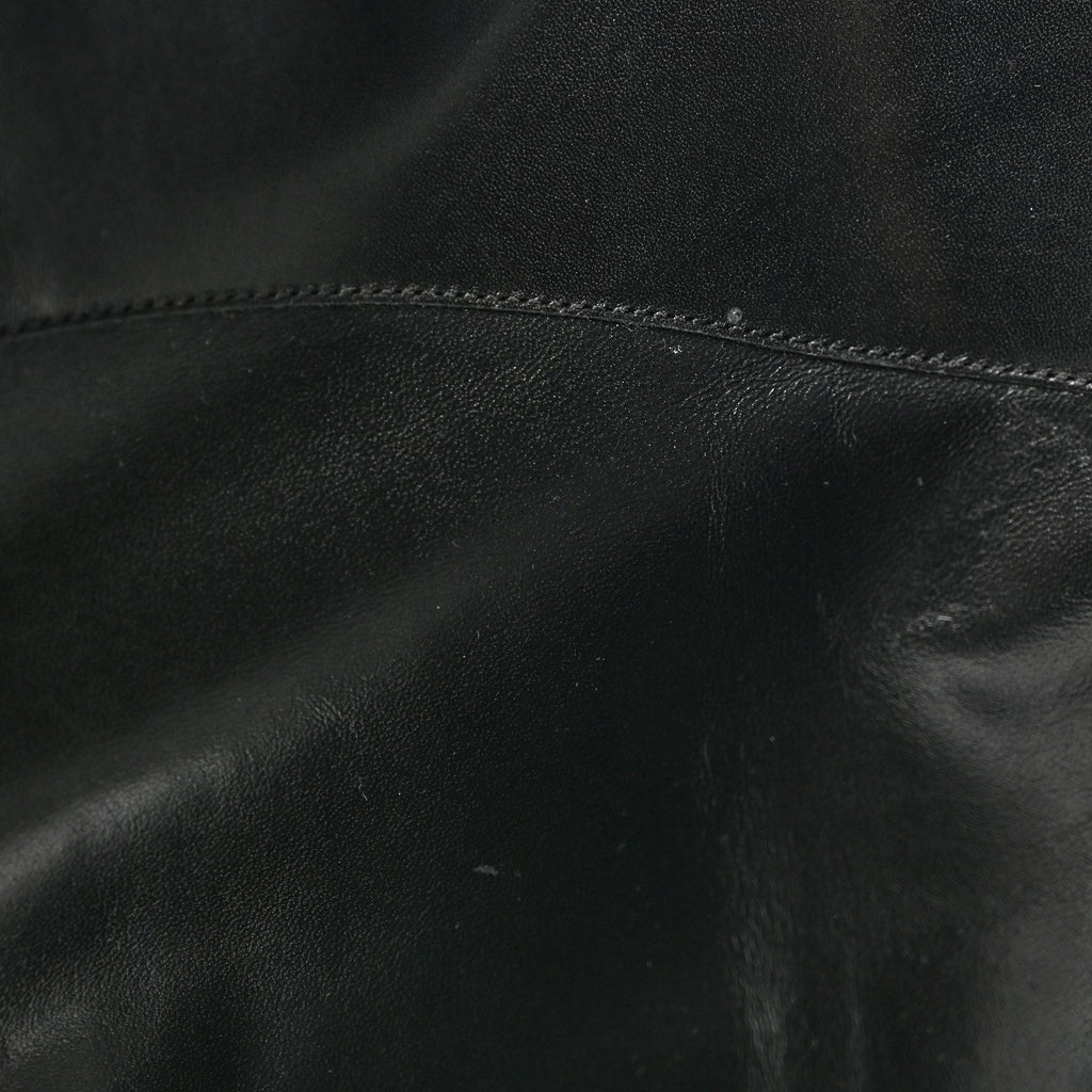 Calfskin Hippique Riding Boots 35 Black