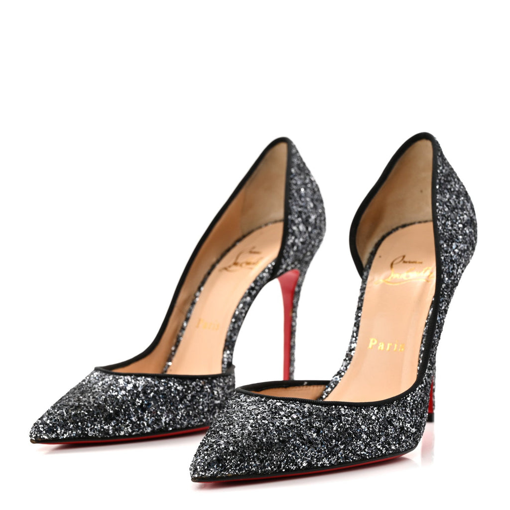 Glitter Dragonfly Iriza 100 Pumps 38 Black