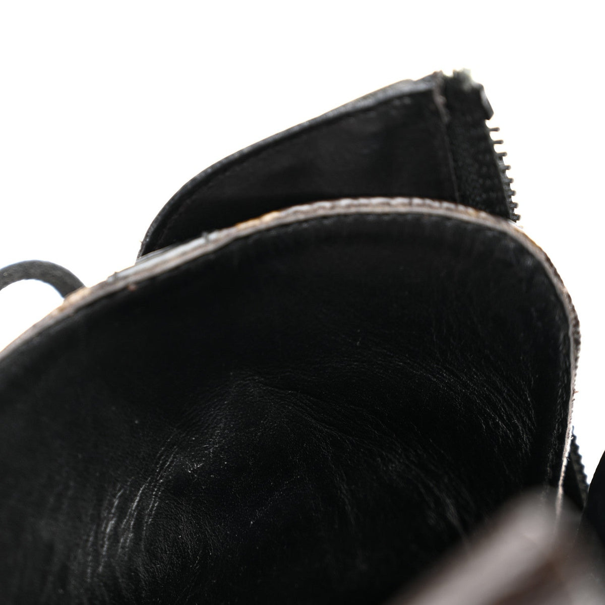 Patent Calfskin Monogram Star Trail Ankle Boots 37 Black