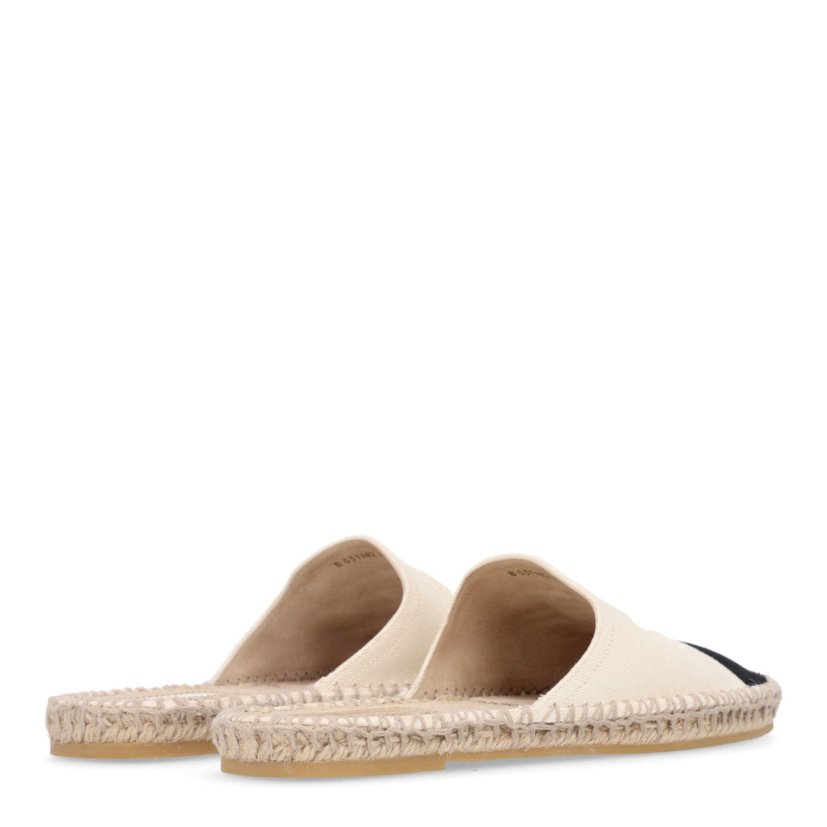 Denim CC Espadrille Mules 41 White Black
