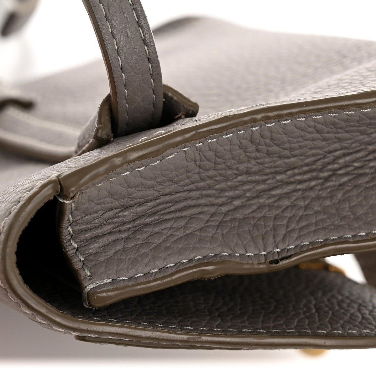 Calfskin Marcie Convertible Belt Bag Cashmere Grey