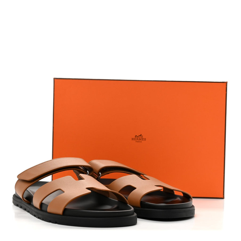 Calfskin Womens Chypre Sandals 39 Naturel