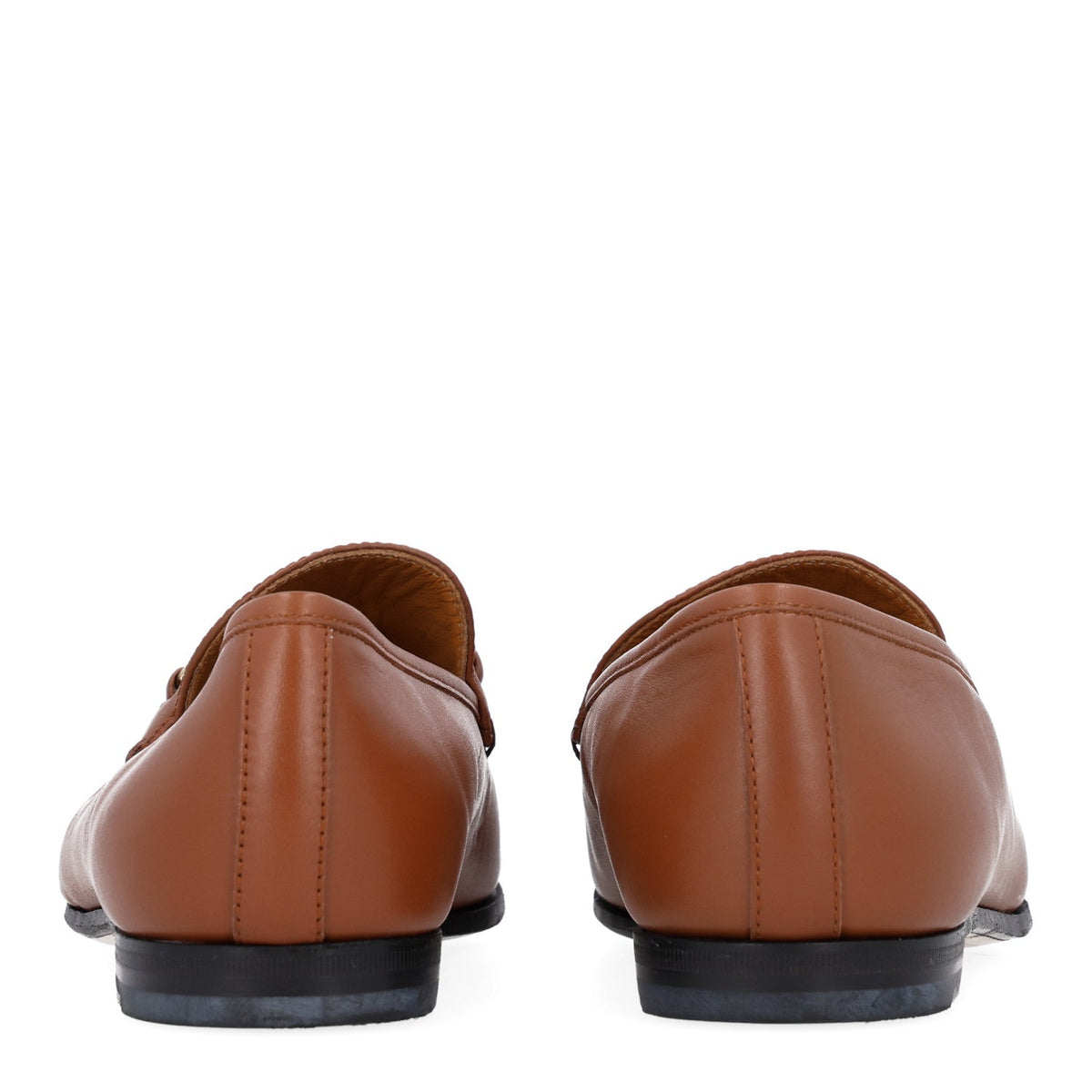 Calfskin Womens Jordaan Loafers 38.5 Sweet Chestnut