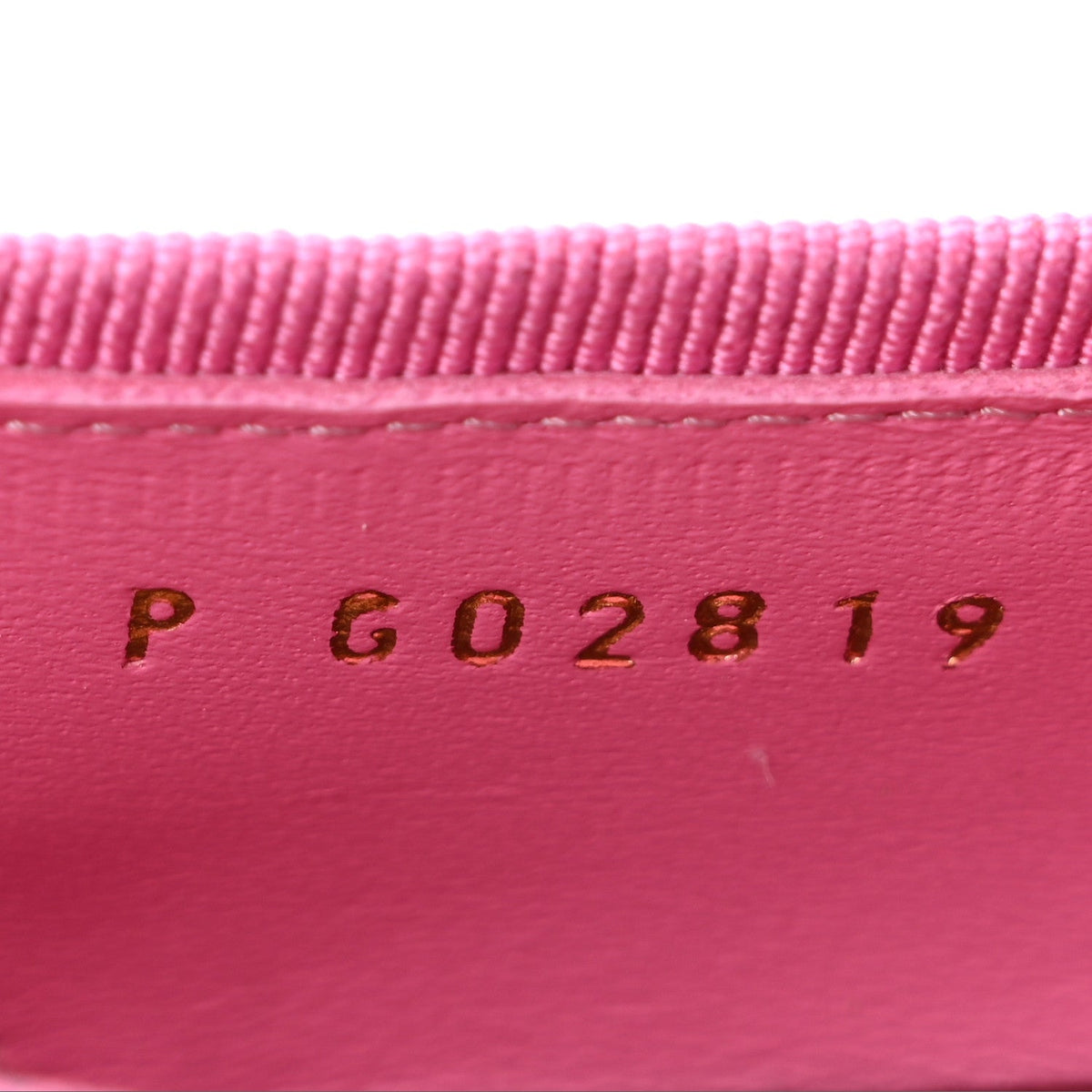 Iridescent Calfskin Crocodile Embossed Ballerina Flats 37 Pink
