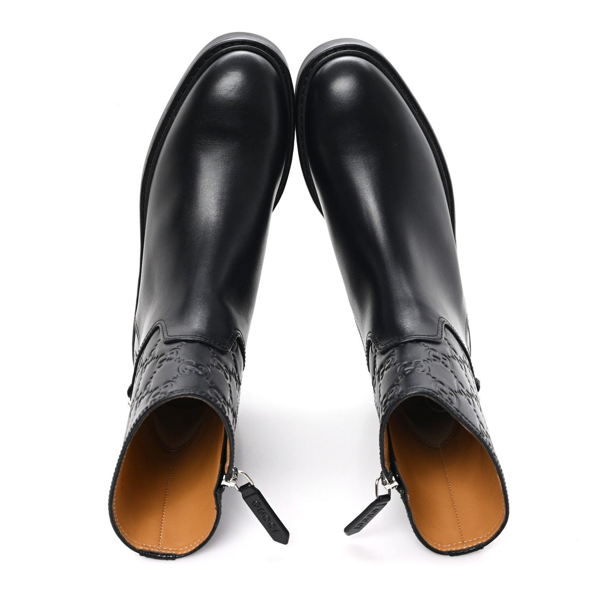 Guccissima Real Betis Glamour Womens Horsebit Ankle Boots 36.5 Black