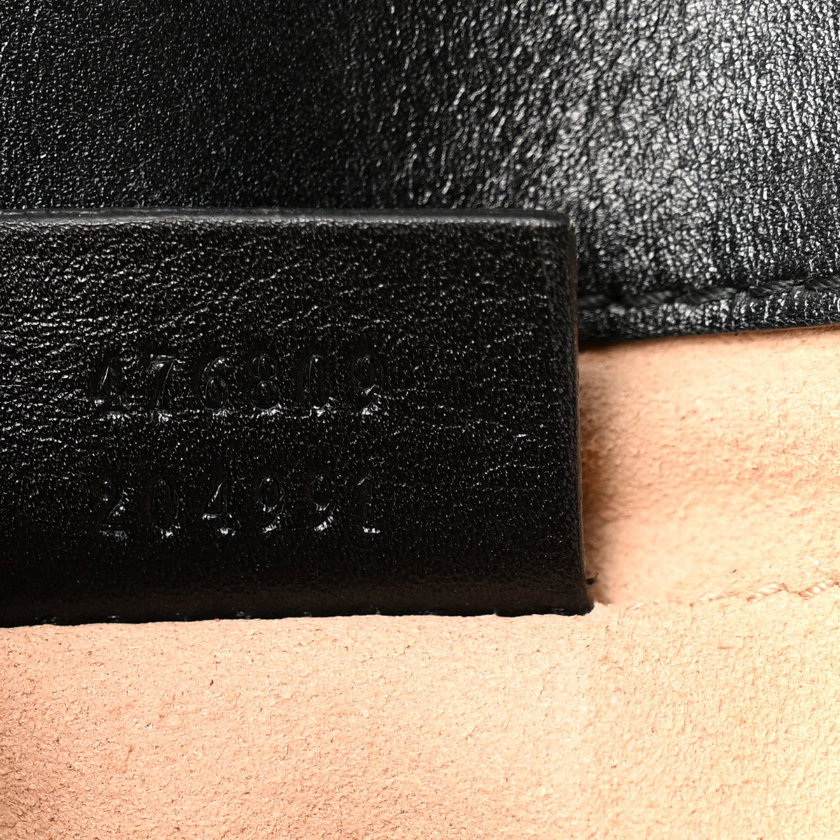 Calfskin Matelasse Pearly GG Marmont Chain Belt Bag Black