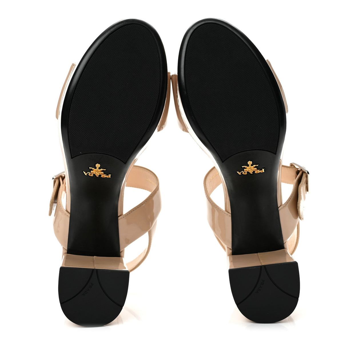 Patent Platform Sandals 39 Cipria