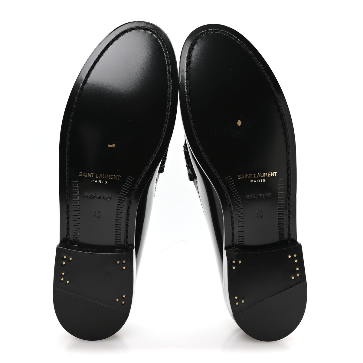 Magnum Lux Calfskin Mens Le Loafer 15 Moccassins 40 Black