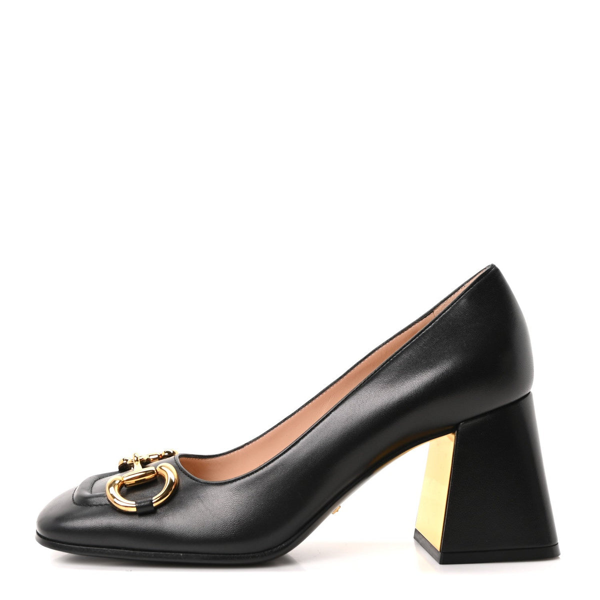Malaga Kid Horsebit 75mm Pumps 38 Black