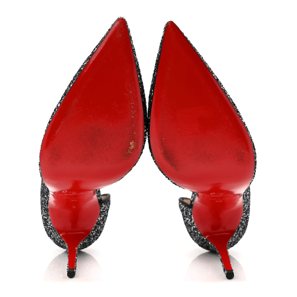 Glitter Dragonfly Iriza 100 Pumps 38 Black