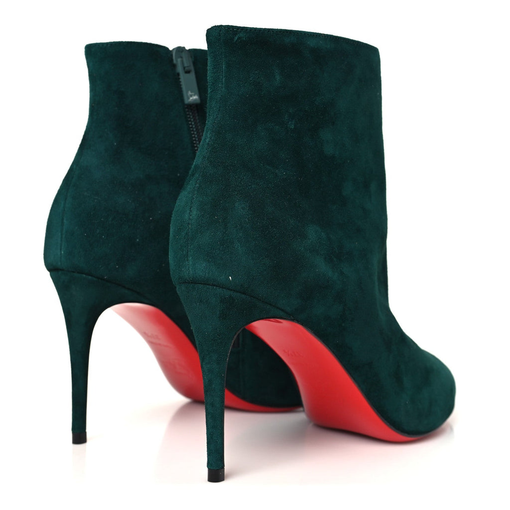 Veau Velours Eloise Booty 85 Ankle Boots 37.5 Green