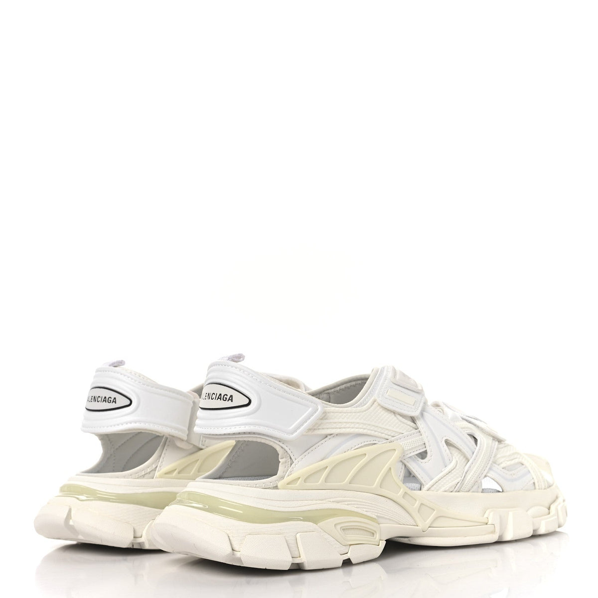 Neoprene Rubber Womens Track Sandals 41 White