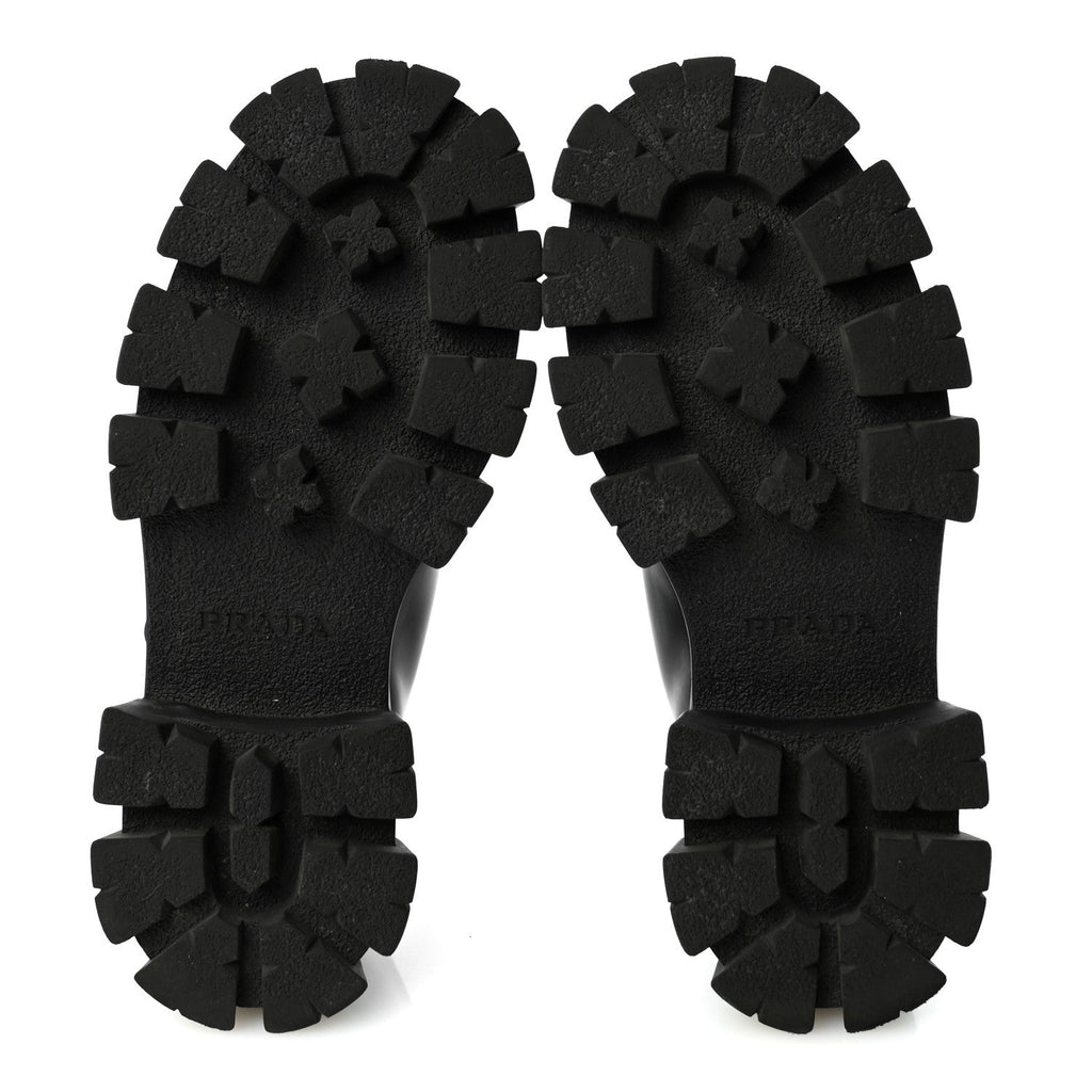 Spazzolato Rois Monolith 55mm Derby Loafers 36.5 Black