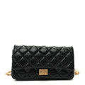Aged Calfskin Quilted 2.55 Reissue Flap Belt Bag Clutch Black