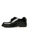 Spazzolato Square Toe Lace Up Derby 9 Black