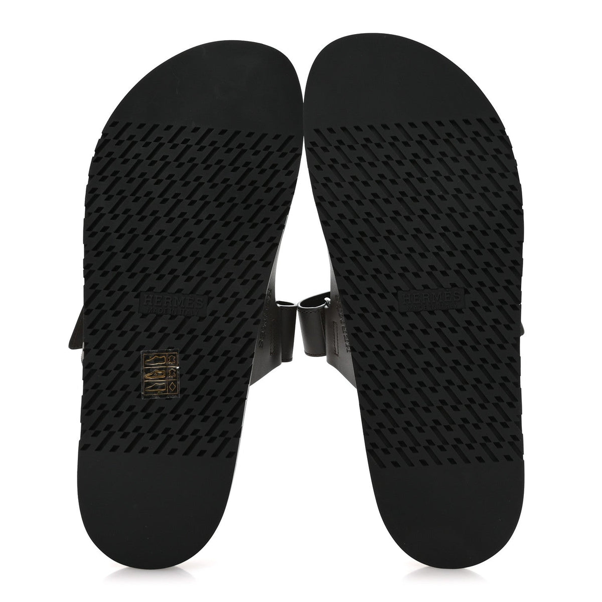 Calfskin Mens Chypre Sandals 43 Ecorce