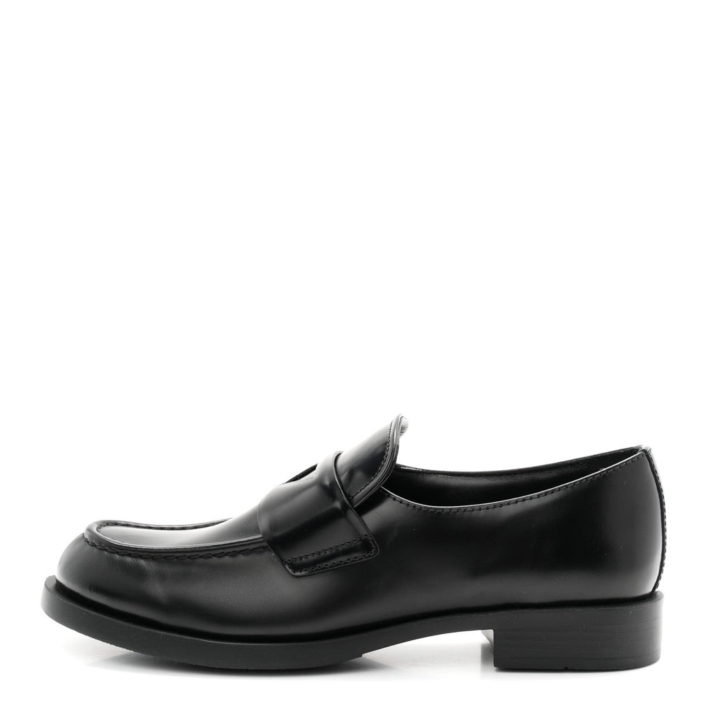 Spazzolato Loafers 38.5 Black