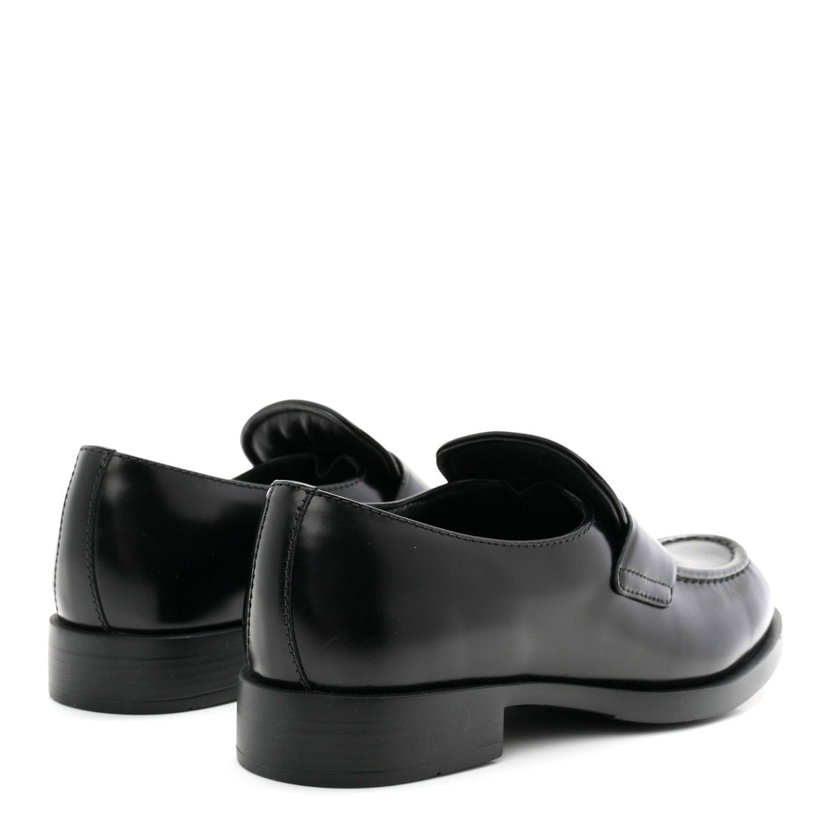 Spazzolato Loafers 38.5 Black