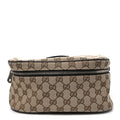 Monogram Dollar Calfskin Waist Pouch Beige Ebony Testa di Moro Marrone Scuro