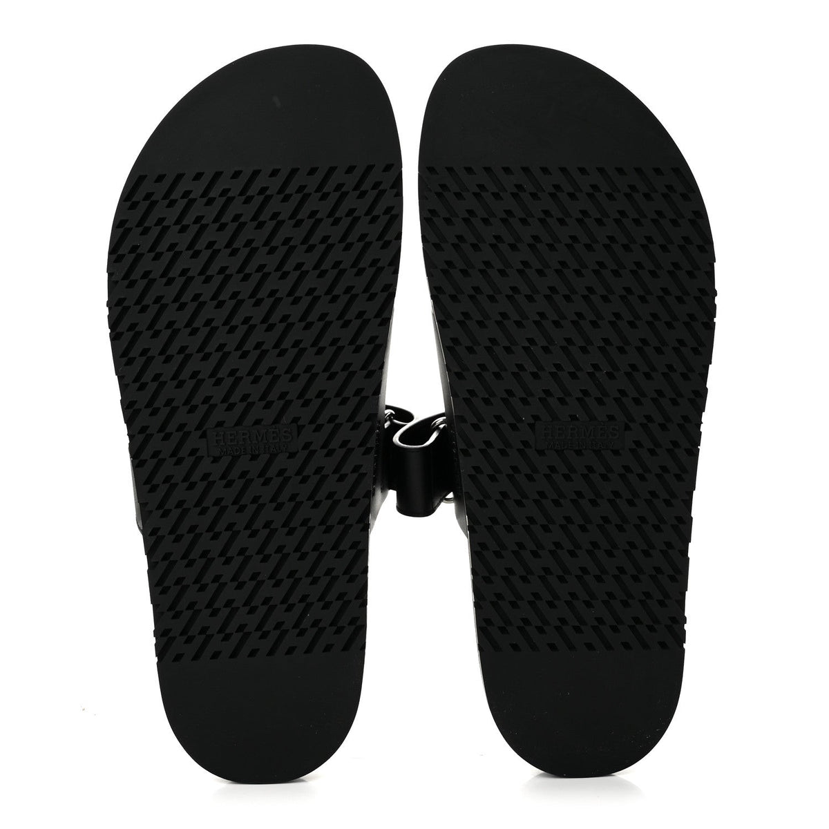 Calfskin Mens Chypre Sandals 44 Black