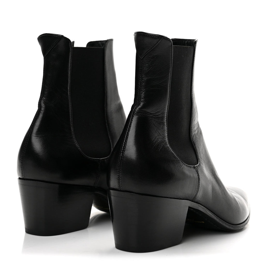 Incrociato Muriel Vassili 60 Ankle Zip Boots 35 Black