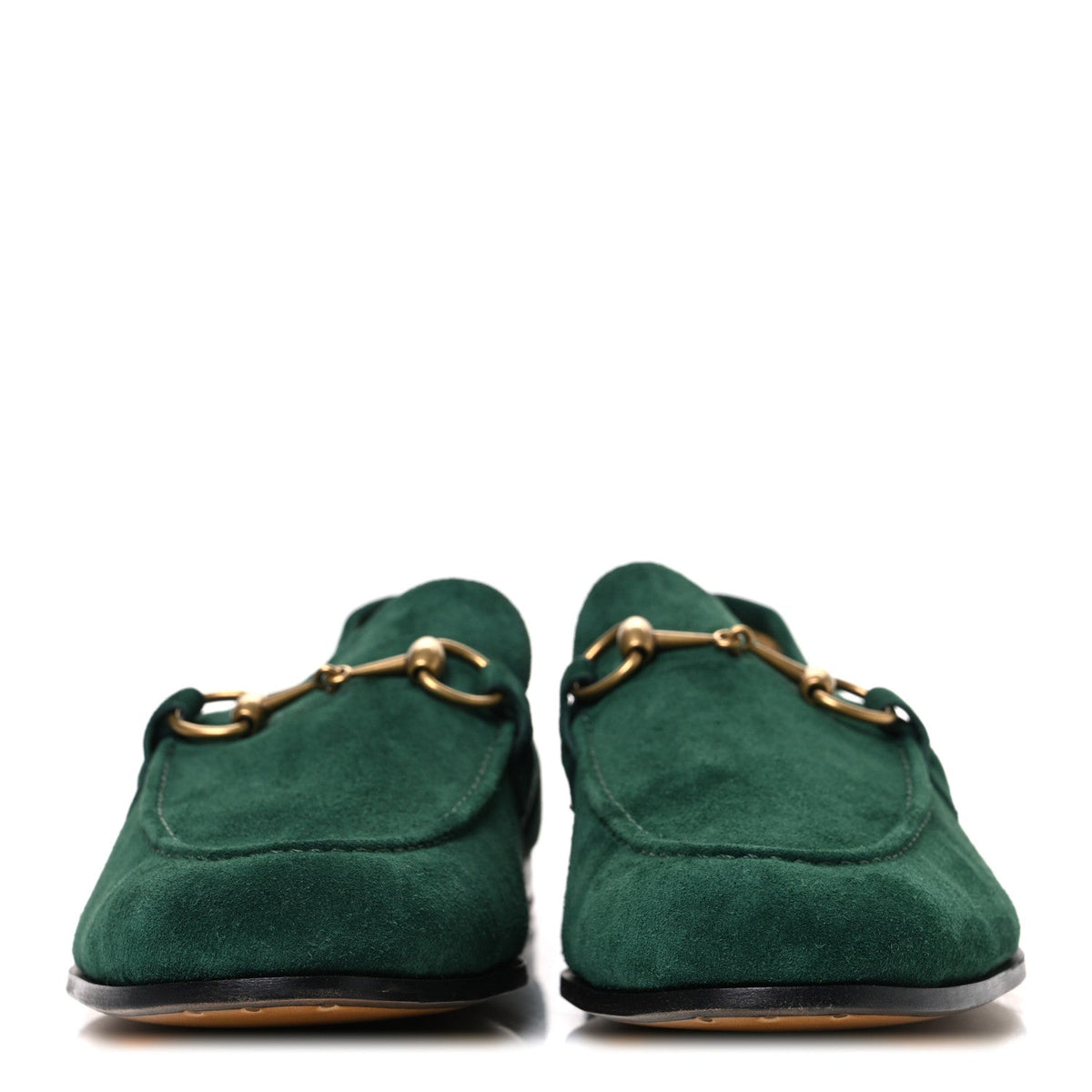 Suede Horsebit Mens Jordaan Loafers 10.5 Green