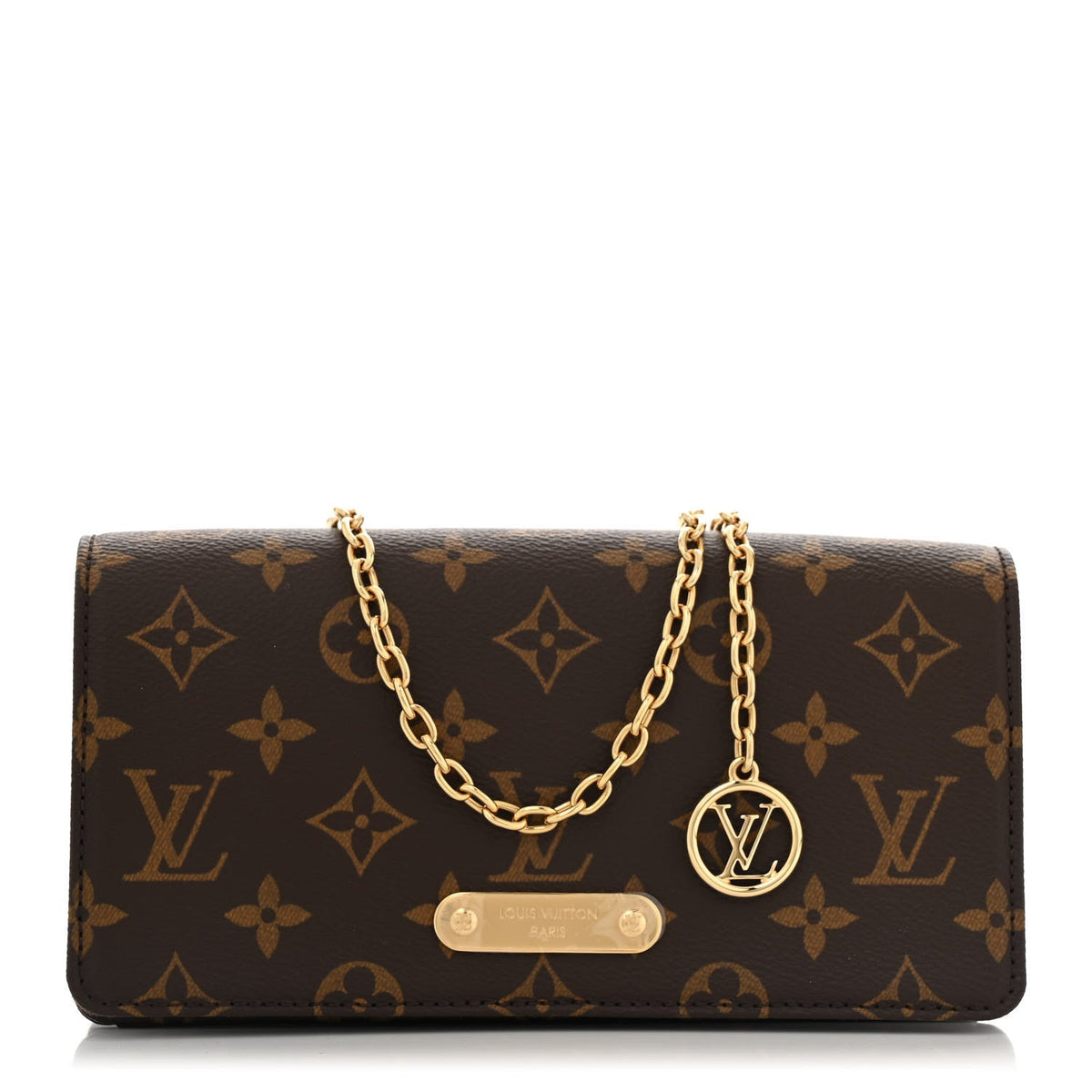 Monogram Lily Wallet On Chain