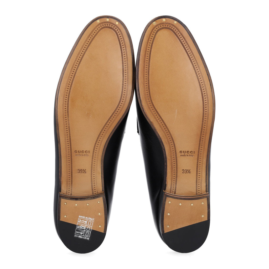 Calfskin Womens Jordaan Loafers 39.5 Black