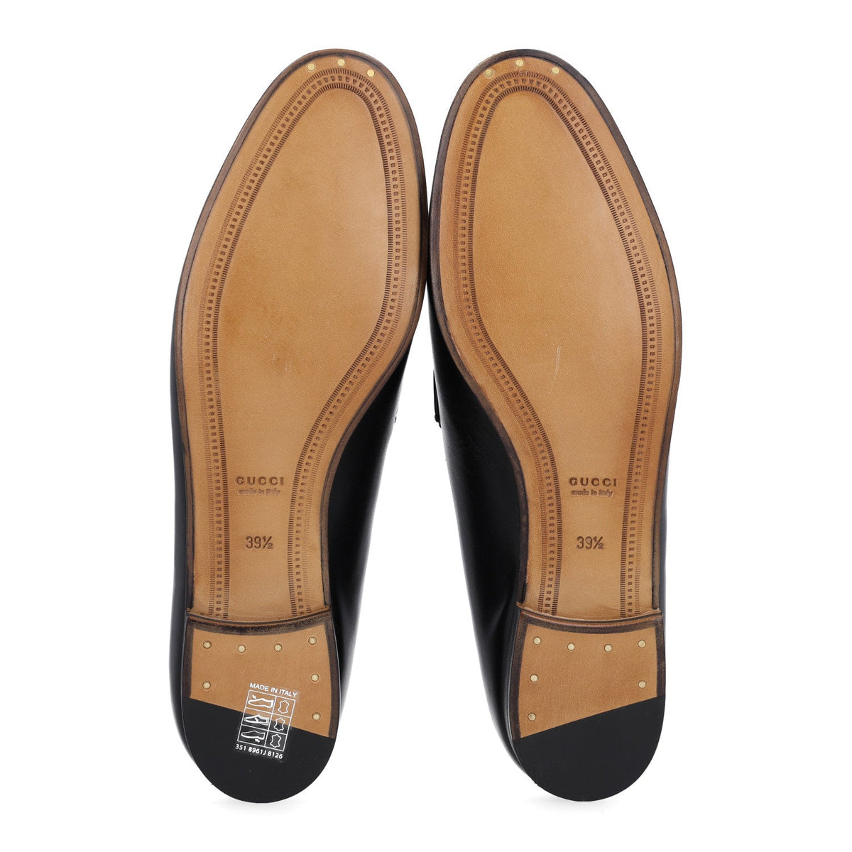 Calfskin Womens Jordaan Loafers 39.5 Black