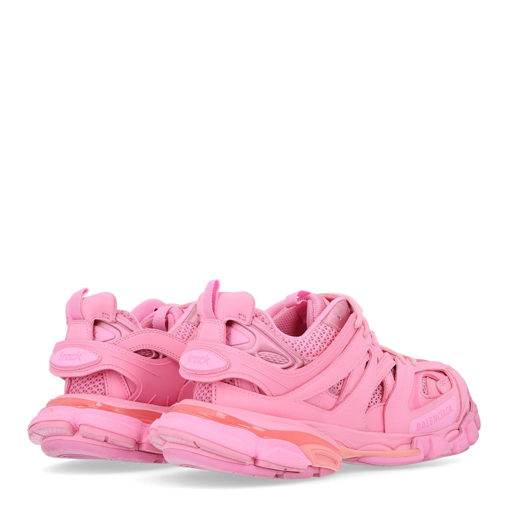 Mesh Nylon Womens Track Sneakers 40 Pink