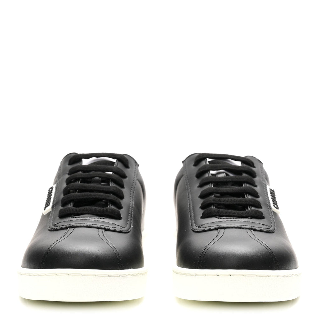 Calfskin CC Womens Sneakers 38 Black