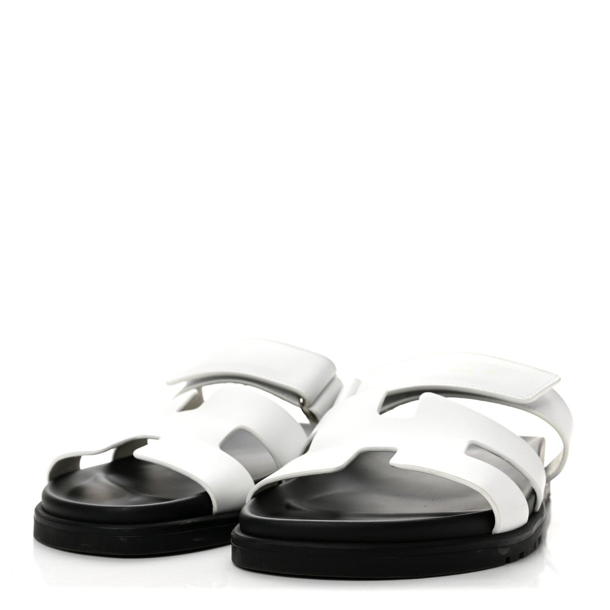 Calfskin Womens Chypre Sandals 39 White