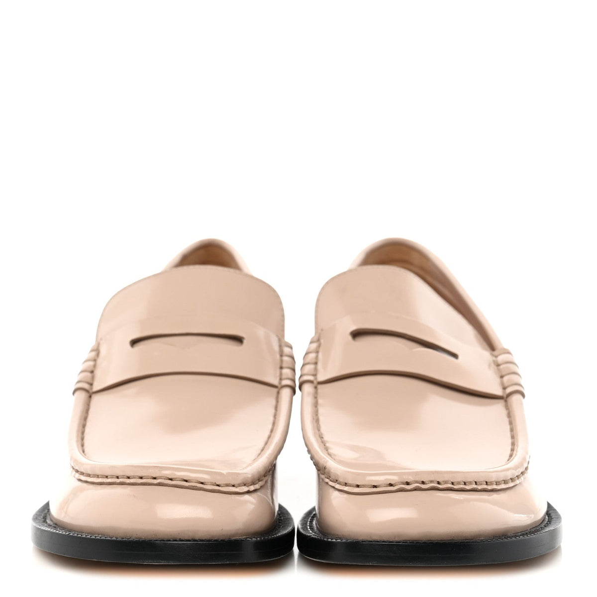 Brushed Calfskin Campo 45mm Loafers 37 Light Pink