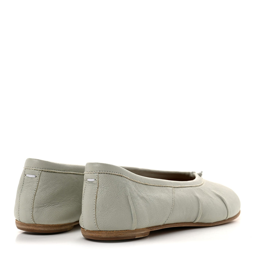Nappa Tabi Ballet Flats 36 Alabaster