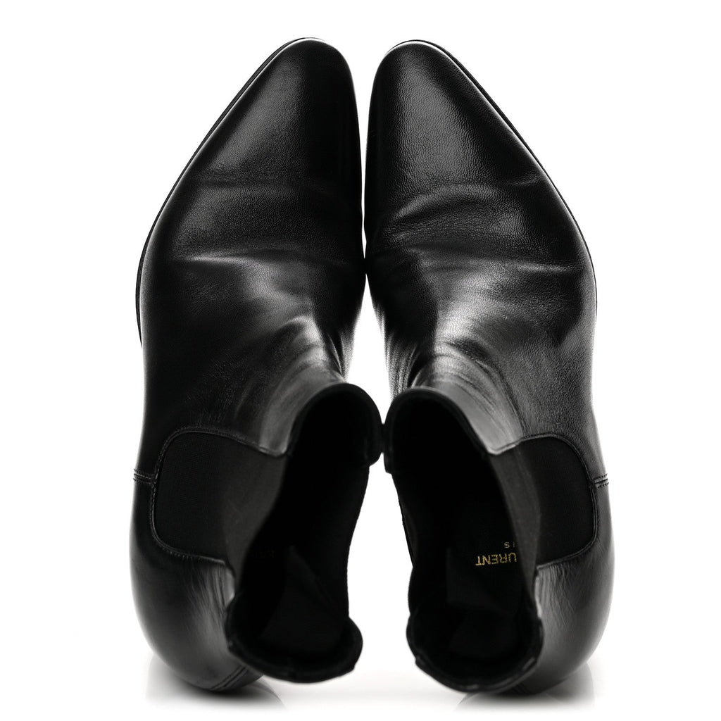 Incrociato Muriel Vassili 60 Ankle Zip Boots 35 Black