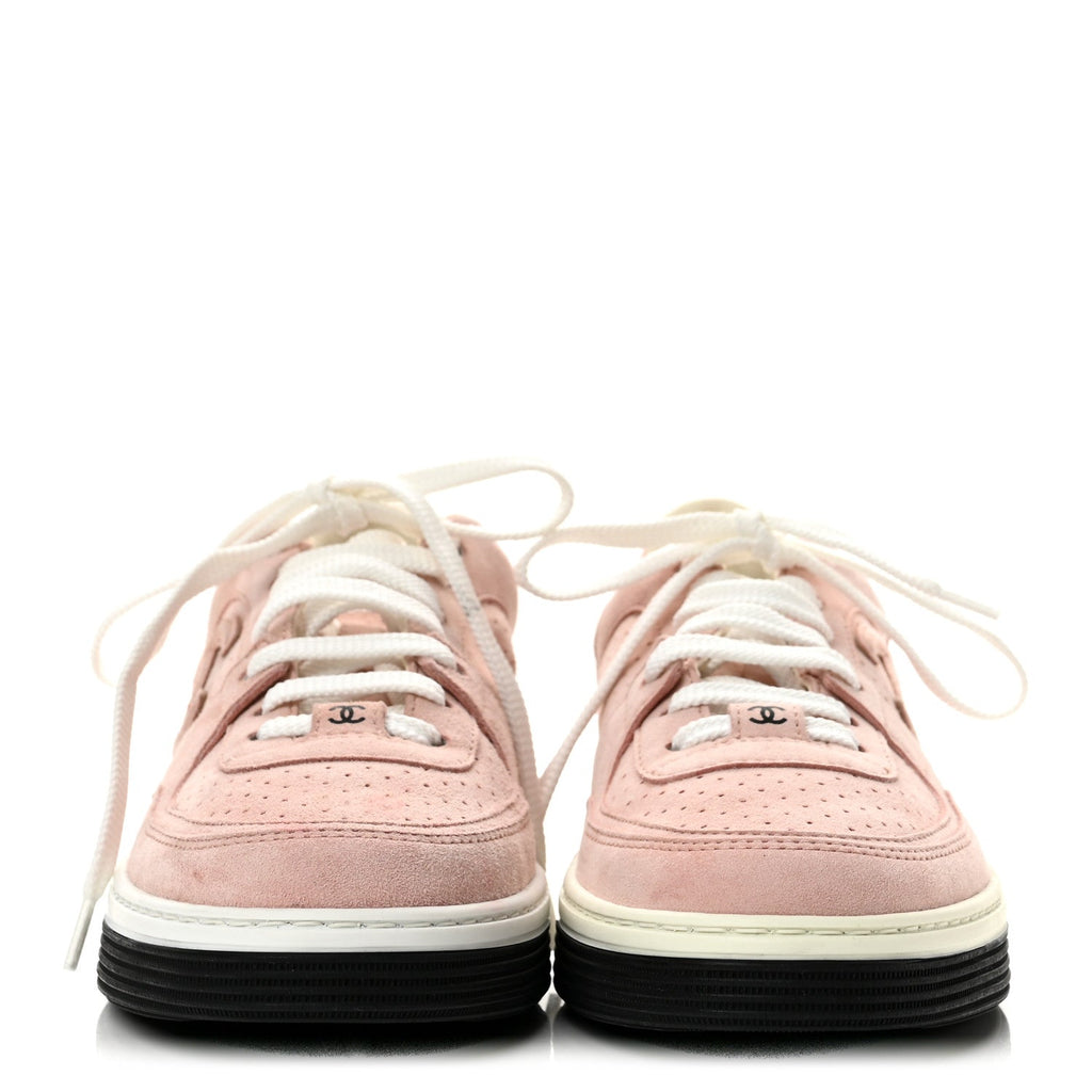 Suede Womens CC Sneakers 38.5 Light Pink