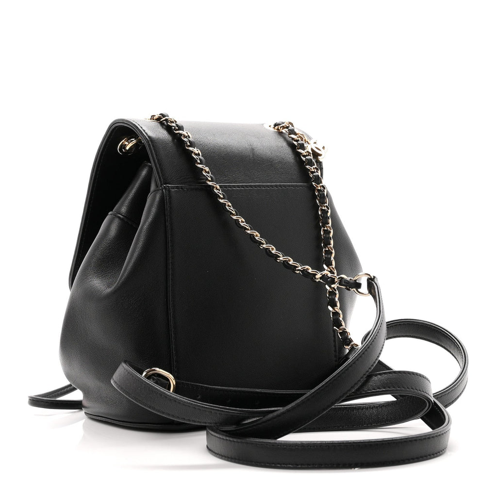 Lambskin CC Mania Backpack Black
