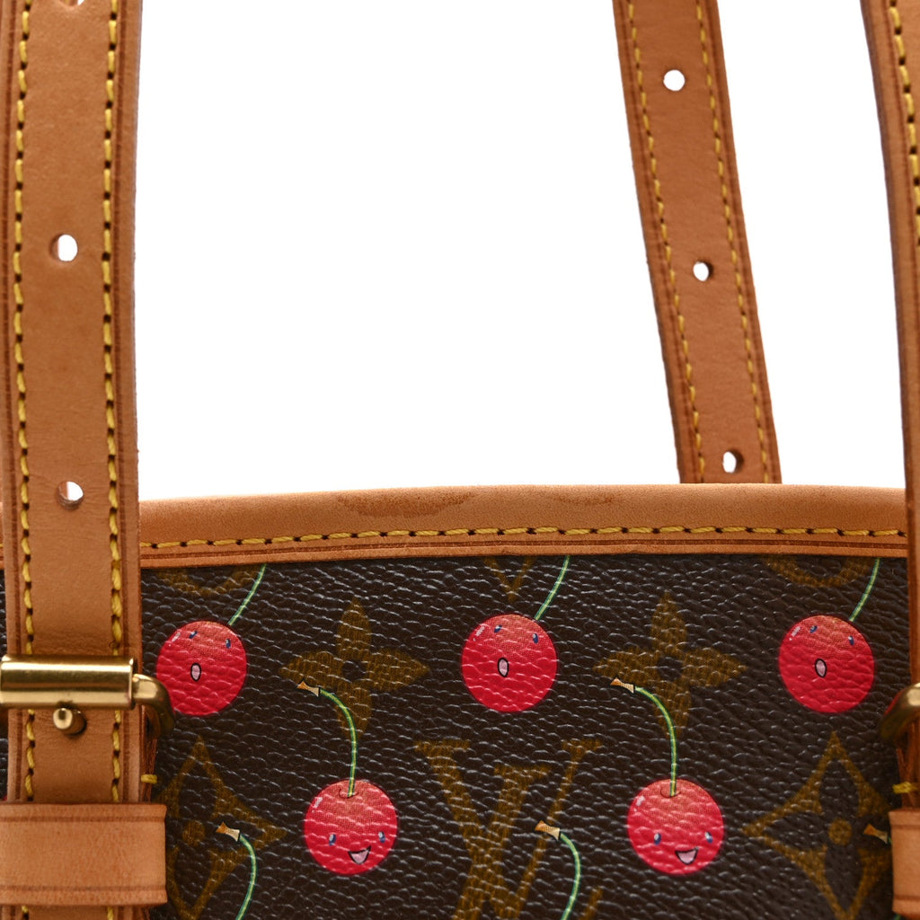 Monogram Cerises Bucket Bag
