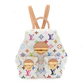LV X TM Monogram Multicolor Venice Backpack White
