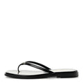 Goatskin CC Times Square Thong Sandals 39 Black