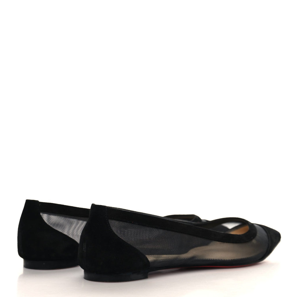 Veau Velours Rete Galativi Flats 38.5 Black