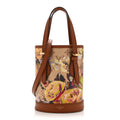 Metallic Monogram LV Garden Nano Bucket Bag Gold