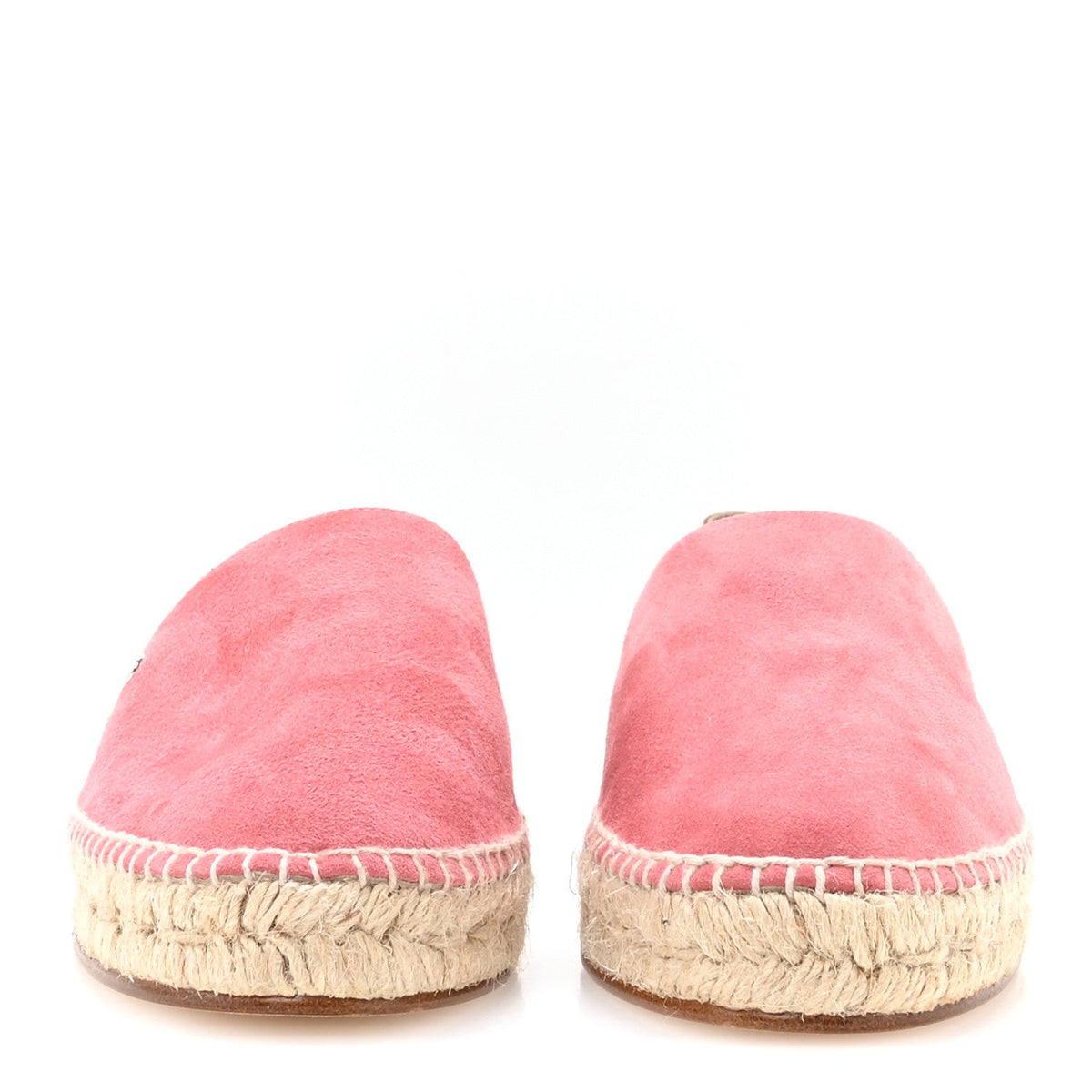 Suede Goatskin Womens Joven Espadrilles 37 Rose De Venise Gold