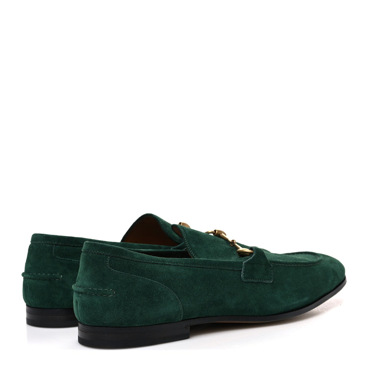 Suede Horsebit Mens Jordaan Loafers 10.5 Green