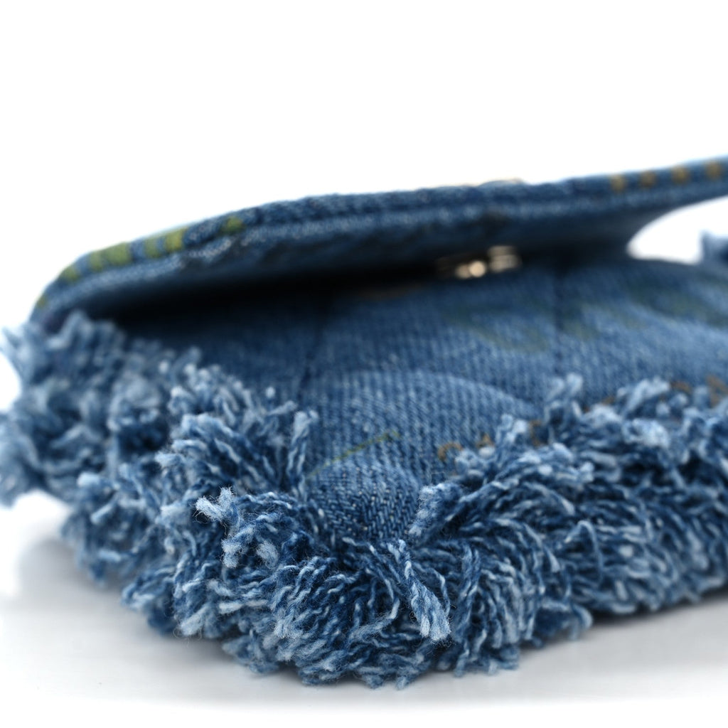 Denim Quilted Denim Mood Belt Bag Blue Multicolor
