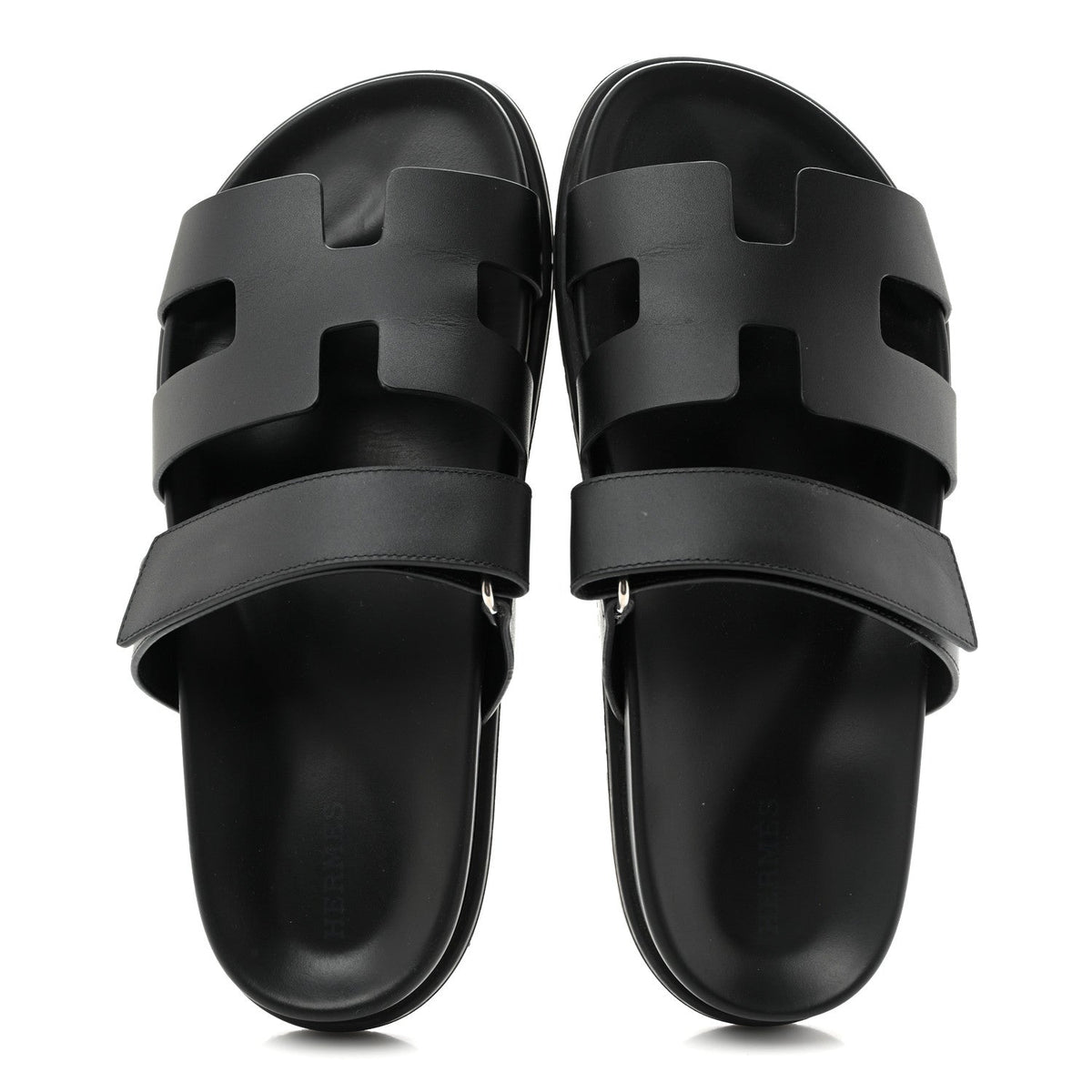 Calfskin Womens Chypre Sandals 39 Black