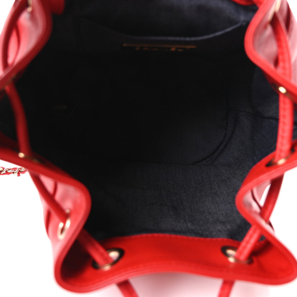 Lambskin CC Mania Backpack Red